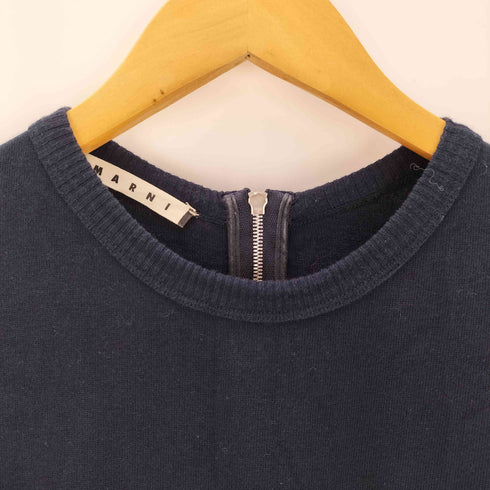 マルニ MARNI バックジップ 半袖クルーネックTシャツ レディース 38