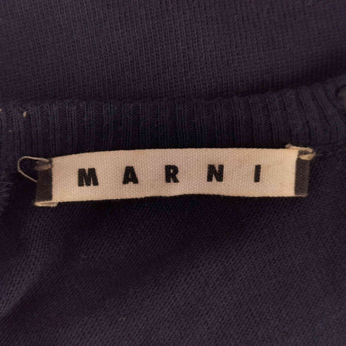 マルニ MARNI バックジップ 半袖クルーネックTシャツ レディース 38