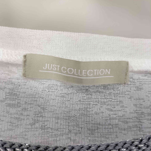 25SS JUST COLLECTION SET2点 2wa yシャーリングニット+インナー アンサンブル レディース FREE