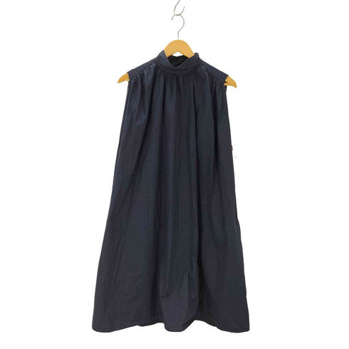 コス COS スタンドカラーノースリーブギャザーワンピース レディース EUR 32