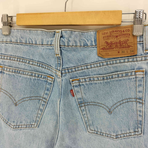 リーバイス Levis 90S USA製 ボタン裏 501 刻印 515 ジップフライ ストレート デニム パンツ 1995年製 メンズ W30 L34