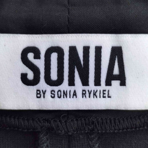 ソニアバイソニアリキエル SONIA by SONIA RYKIEL フロントジップ ワンピース ジャージ ドレス レディース 34