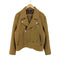 エイチアンドエム H&M フェイクスウェード ダブルライダースジャケット メンズ import:L