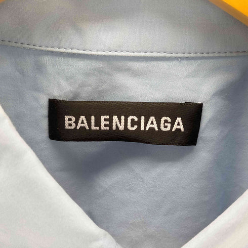 バレンシアガ BALENCIAGA バックロゴプリント L/Sシャツ メンズ 38