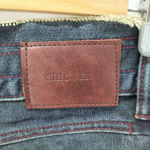 デザインフレアデニムパンツ レディース JPN:M