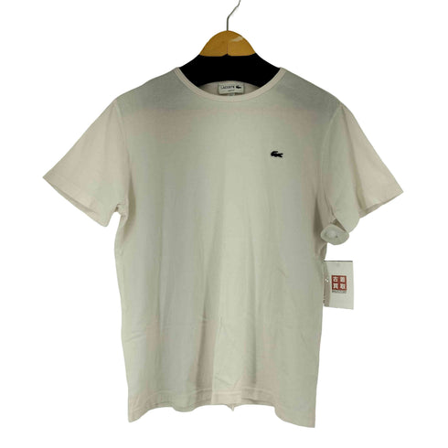ラコステ LACOSTE ワンポイント刺繍 S/S Tシャツ メンズ import:M
