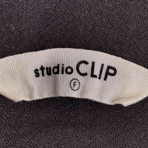 スタジオクリップ Studio Clip リネンレーヨンサンドウォッシュワンピース レディース FREE