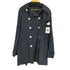ローレンラルフローレン LAUREN RALPH LAUREN ベルテッド ストライプトレンチハーフコート レディース L