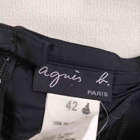 アニエスベー agnes b. PARIS フレアタックスカート レディース 42