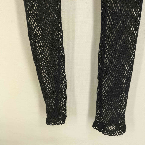 コムデギャルソン COMME des GARCONS 19aw The Gathering of Shadows ストレッチメッシュレギンスパンツ レディース M