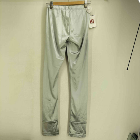 ジュンヤワタナベコムデギャルソン JUNYA WATANABE COMME des GARCONS 18aw シルバーレギンス ストレートパンツ レディース M