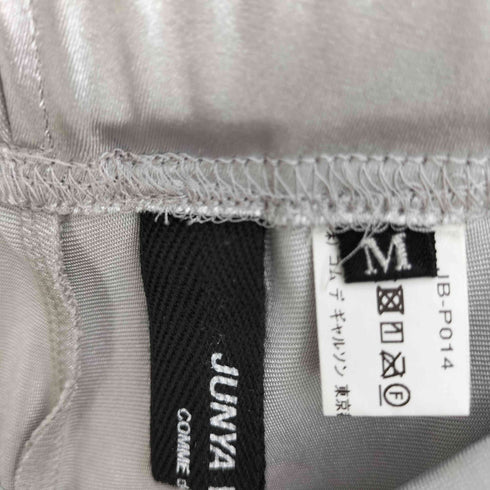 ジュンヤワタナベコムデギャルソン JUNYA WATANABE COMME des GARCONS 18aw シルバーレギンス ストレートパンツ レディース M