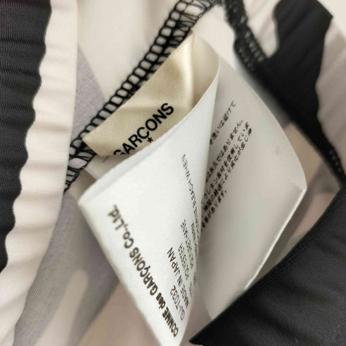コムデギャルソン COMME des GARCONS 22aw BLACK ROSE 黒い薔薇 総柄イージーレギンスパンツ レディース S