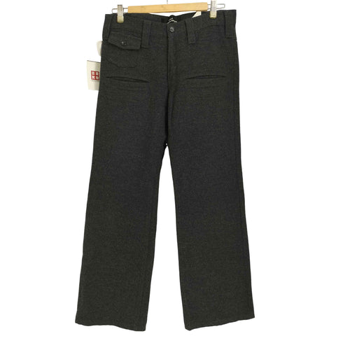 トリココムデギャルソン tricot COMME des GARCONS 08aw フロントポケット ウールコットンスラックス レディース M