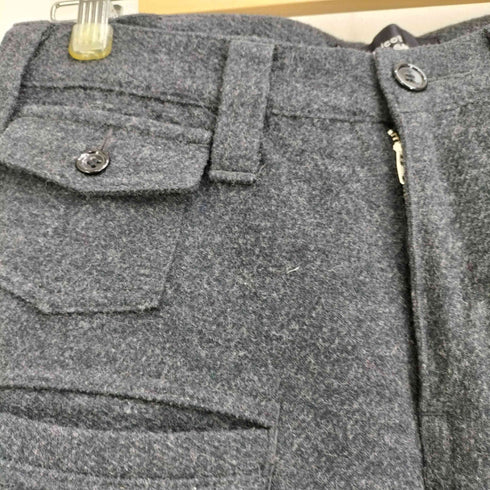 トリココムデギャルソン tricot COMME des GARCONS 08aw フロントポケット ウールコットンスラックス レディース M