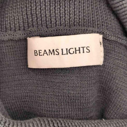 ビームスライツ BEAMS Lights シルケット ミラノ リブ タートルネック カットソー レディース JPN:M
