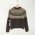ザラ ZARA JACQUARD KNIT CARDIGAN レディース import:M
