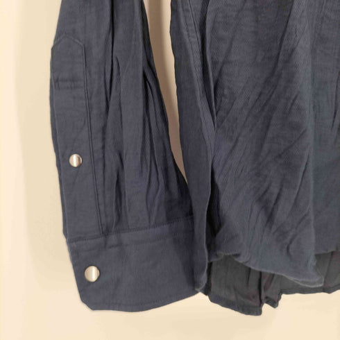 ゴーサンゴーイチプールオム 5351 POUR LES HOMMES エアリーツイル製品ワッシャーシャツ メンズ JPN:48