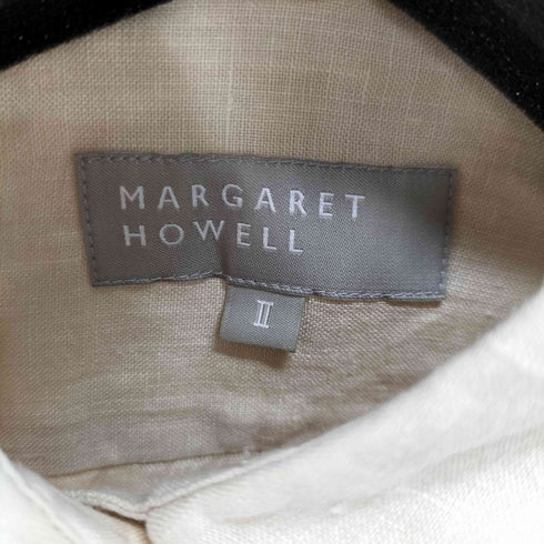 マーガレットハウエル MARGARET HOWELL 半袖リネンシャツ レディース 2