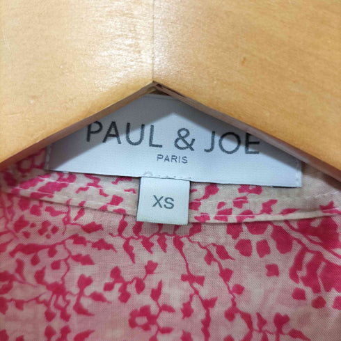 ポールアンドジョー PAUL&JOE ペイズリー柄 L/Sシャツ レディース import:XS