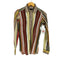 エトロ ETRO マルチストライプ レギュラーカラーシャツ メンズ JPN:XS