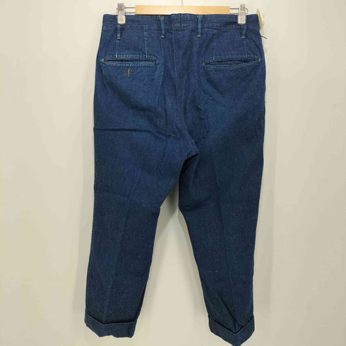 ジャーナルスタンダードホームステッド JOURNAL STANDARD J.S HOMESTEAD 2タック ワイドテーパード デニムパンツ メンズ JPN:S