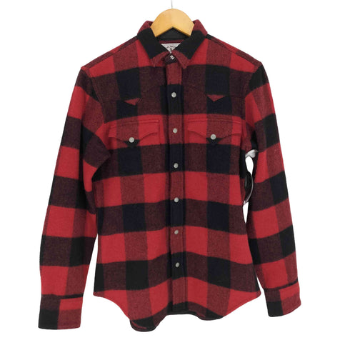 ダブルアールエルラルフローレン RRL RALPH LAUREN Polo Western リミテッドエディション コンチョボタン フランネルシャツ メンズ JPN:S