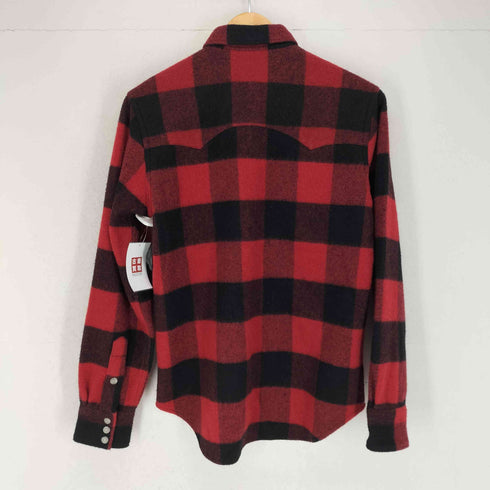 ダブルアールエルラルフローレン RRL RALPH LAUREN Polo Western リミテッドエディション コンチョボタン フランネルシャツ メンズ JPN:S