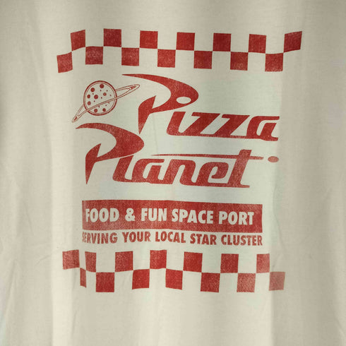 PIZZA PLANET ムービー プリントクルーネックTシャツ メンズ JPN:XL