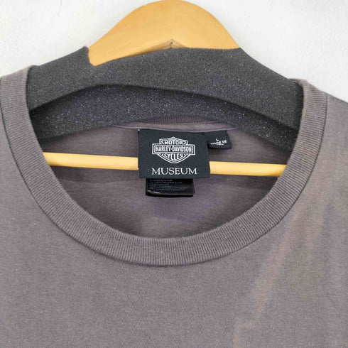 ハーレーダビッドソン HARLEY-DAVIDSON USA製 プリントクルーネックTシャツ メンズ JPN:L