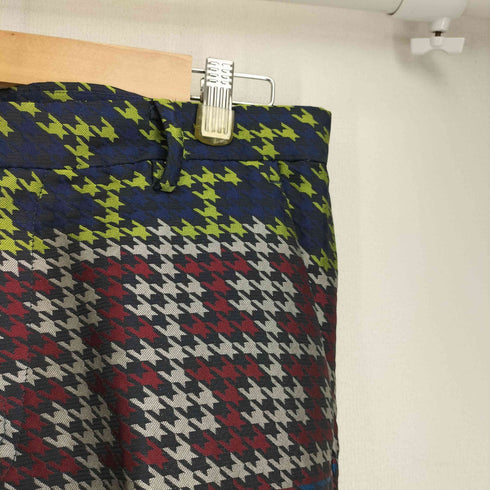 ツモリチサト TSUMORI CHISATO 総柄 センタープレススラックス レディース 3