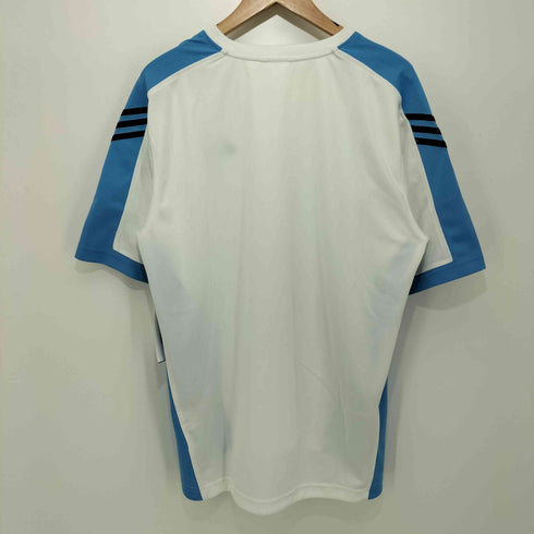 アディダス adidas 00S 切替 クルーネック S/S Tシャツ メンズ JPN:L