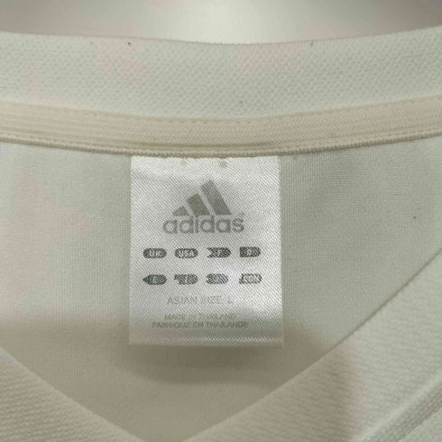アディダス adidas 00S 切替 クルーネック S/S Tシャツ メンズ JPN:L
