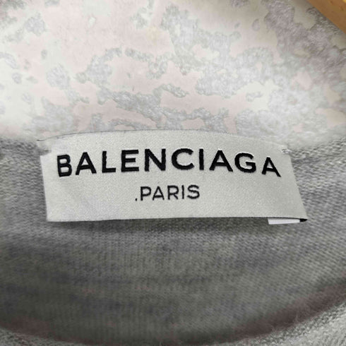 バレンシアガ BALENCIAGA アレキサンダーワン期 ノースリーブ カシミヤニット セーター レディース US:36