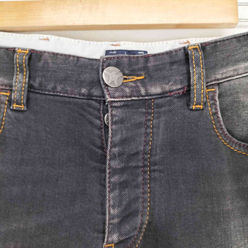 アルマーニジーンズ ARMANI JEANS 立体裁断 スリムストレッチ ローライズデニムパンツ メンズ 30
