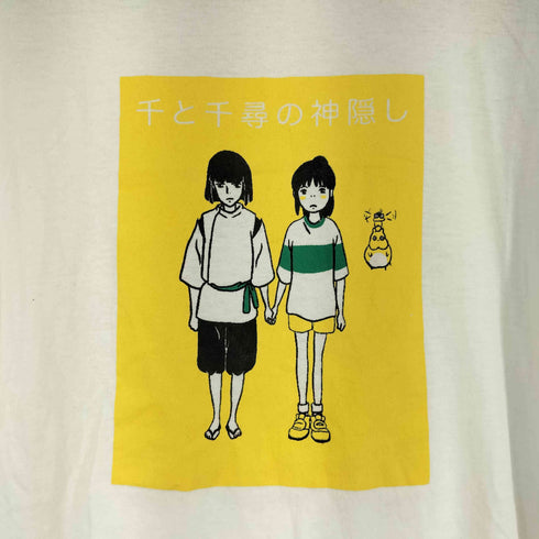 SPIRITED AWAY キャラクタープリントクルーネックTシャツ メンズ JPN:S