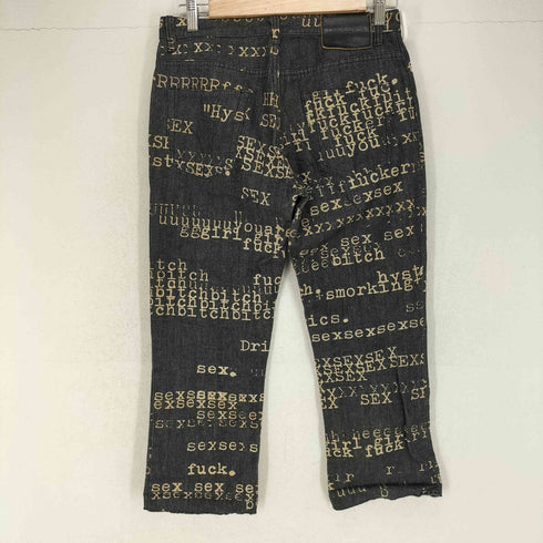 ヒステリックス HYSTERICS タイピング デニムパンツ Y2K メンズ JPN:L