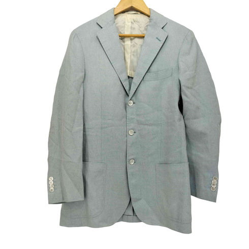 サントリア リング SARTORIA RING リネンシルク シングル3Bテーラードジャケット メンズ EUR:48