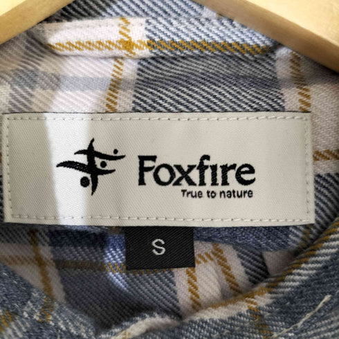 フォックスファイヤー foxfire TSウォームチェックシャツ メンズ import:S