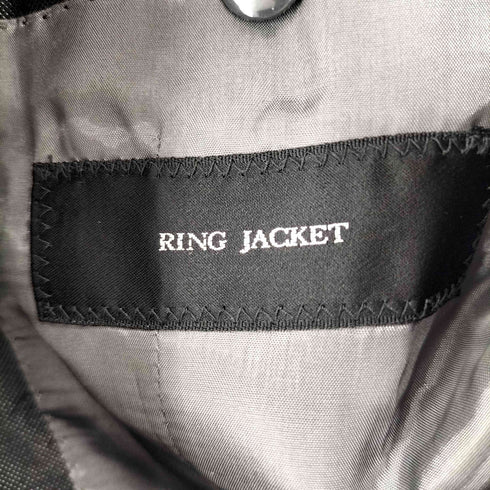 リングジャケット RING JACKET ウールシルク シングル3Bテーラードジャケット メンズ JPN:46