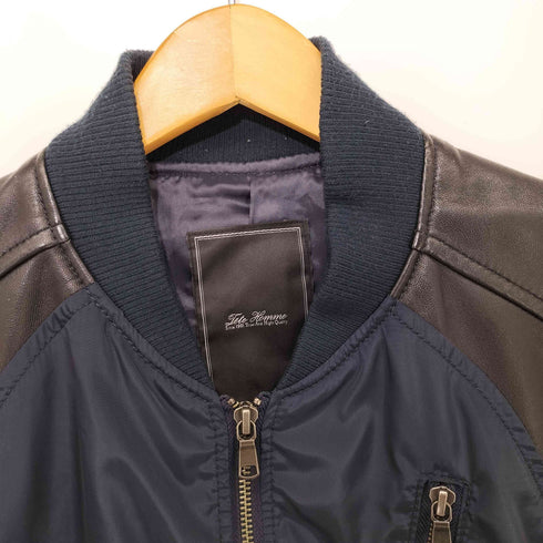 テットオム TETE HOMME 切替MA1ブルゾン メンズ 6