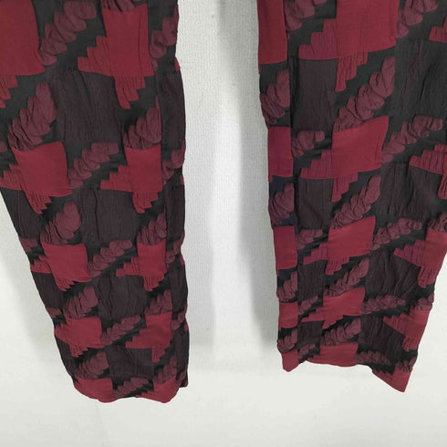 イッセイミヤケ ISSEY MIYAKE 11aw 総柄パッチワークスラックス レディース 3