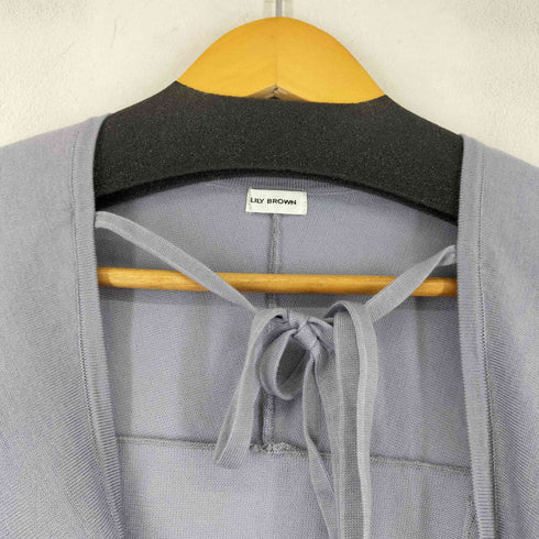 リリーブラウン Lily Brown バックボリュームボレロカーデ レディース ONE SIZE