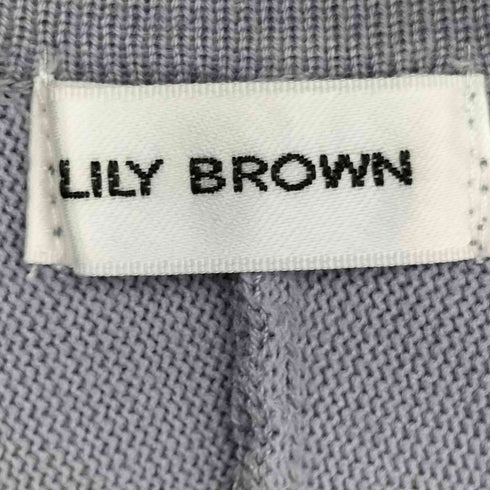 リリーブラウン Lily Brown バックボリュームボレロカーデ レディース ONE SIZE