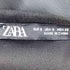 ザラ ZARA レザー切替ワンピース レディース import:S