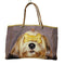 アニヤハインドマーチ ANYA HINDMARCH 犬 転写プリント レザー ハンド トート バッグ レディース