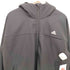 アディダス adidas エッセンシャル レギュラーフィット 3レイヤーボンデッドフリース フード フルジップジャケット メンズ import:M