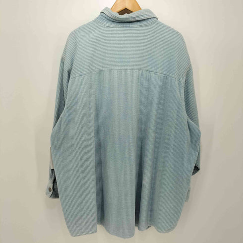 Roaman's 太畝コーデュロイL/S シャツ メンズ 2X