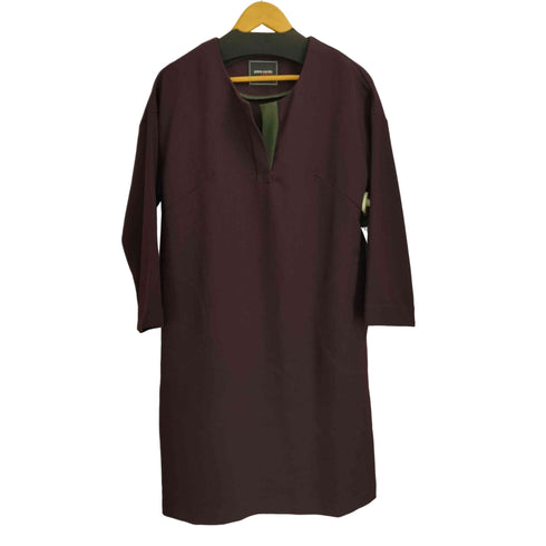 ピエールカルダン pierre cardin diffusion サイドライン 前ポケ スキッパー チュニック レディース L