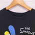 キャラクタープリントTシャツ レディース S/M